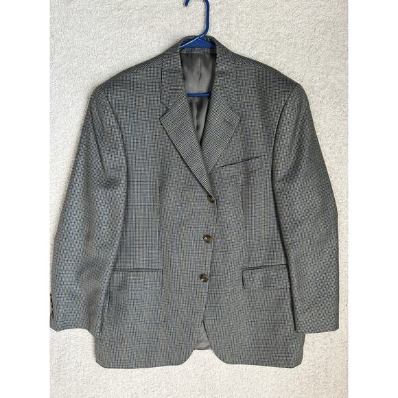 Vtg Chaps Ralph Lauren Sport Coat Mens 42 Silk And Wool Blazer. Union Made 80’s - Picture 1 of 10